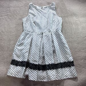 Danny & Nicole polka sleeveless A line Dress, Size 18